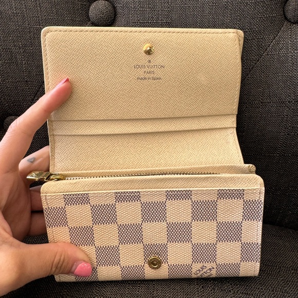 Louis Vuitton Damien Azur portefeuille Tresor Wallet🤍 - Picture 7 of 14